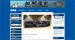 Desktop Screenshot of nijikendoka.info